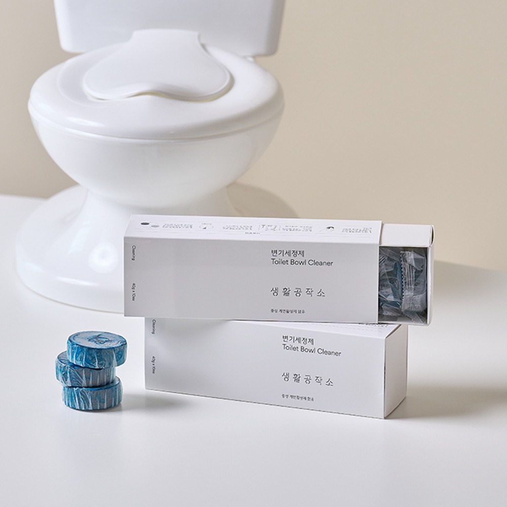 생활공작소 변기세정제 40g × 20개
